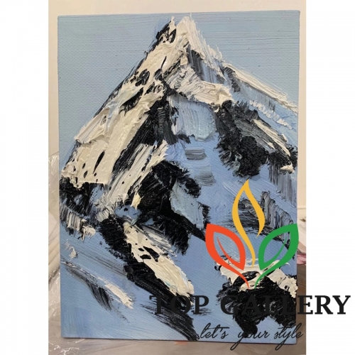 snow mountain art,Chinese modern art,modern paintings ,art drawing