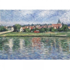 landscape wall art, Monet canvas art replica